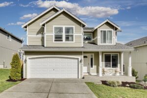 driveway, house, suburb